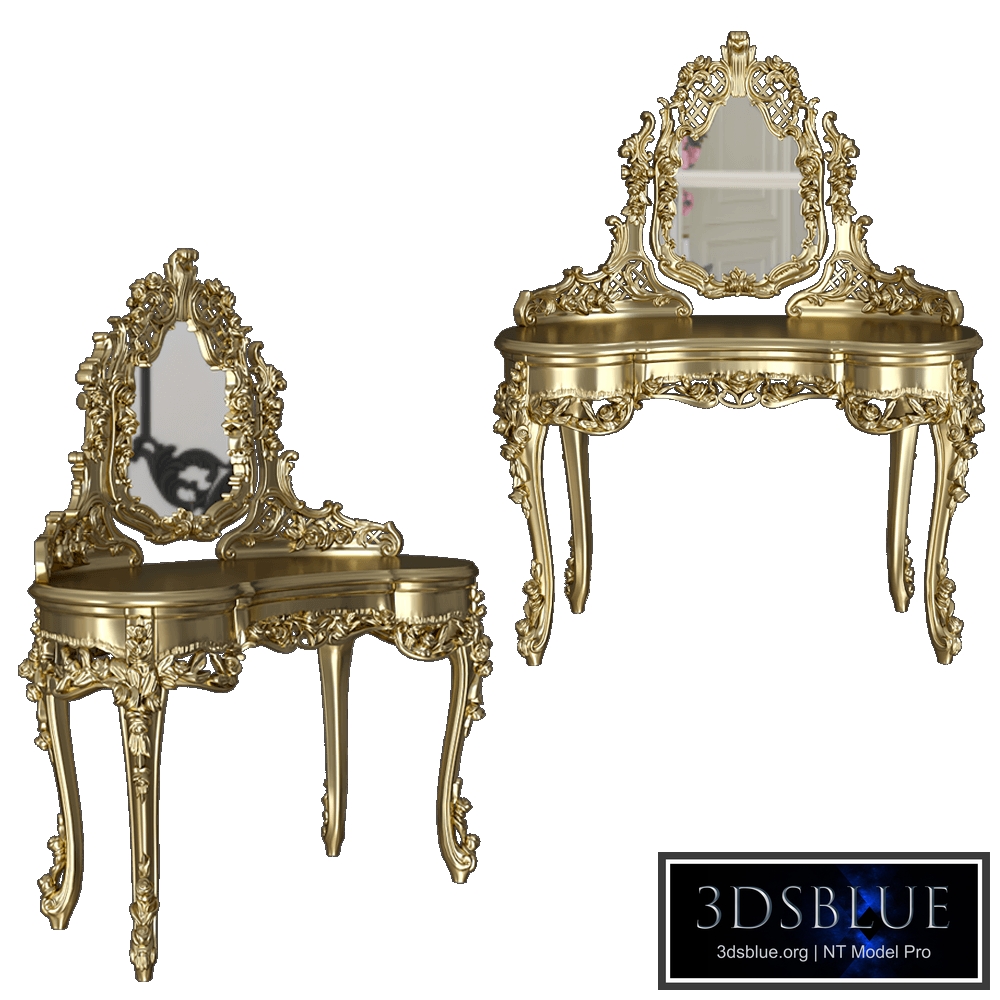 Dressing table with mirror Cromie 3725